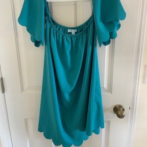 Teal Dress